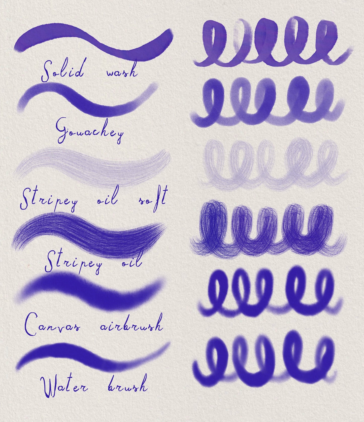Velvet Oils & Pencils set (for Procreate)