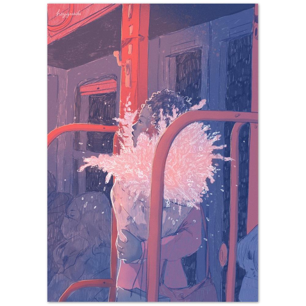 Bringing you flowers