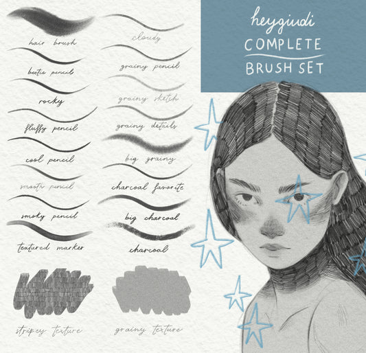 Heygiudi Complete Brush Set (for Procreate)