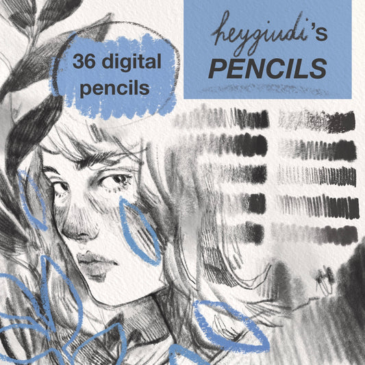 Heygiudi's Pencils Set (for Procreate)